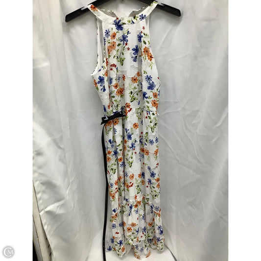 Dress Casual Midi By Elle In Floral Print, Size: S