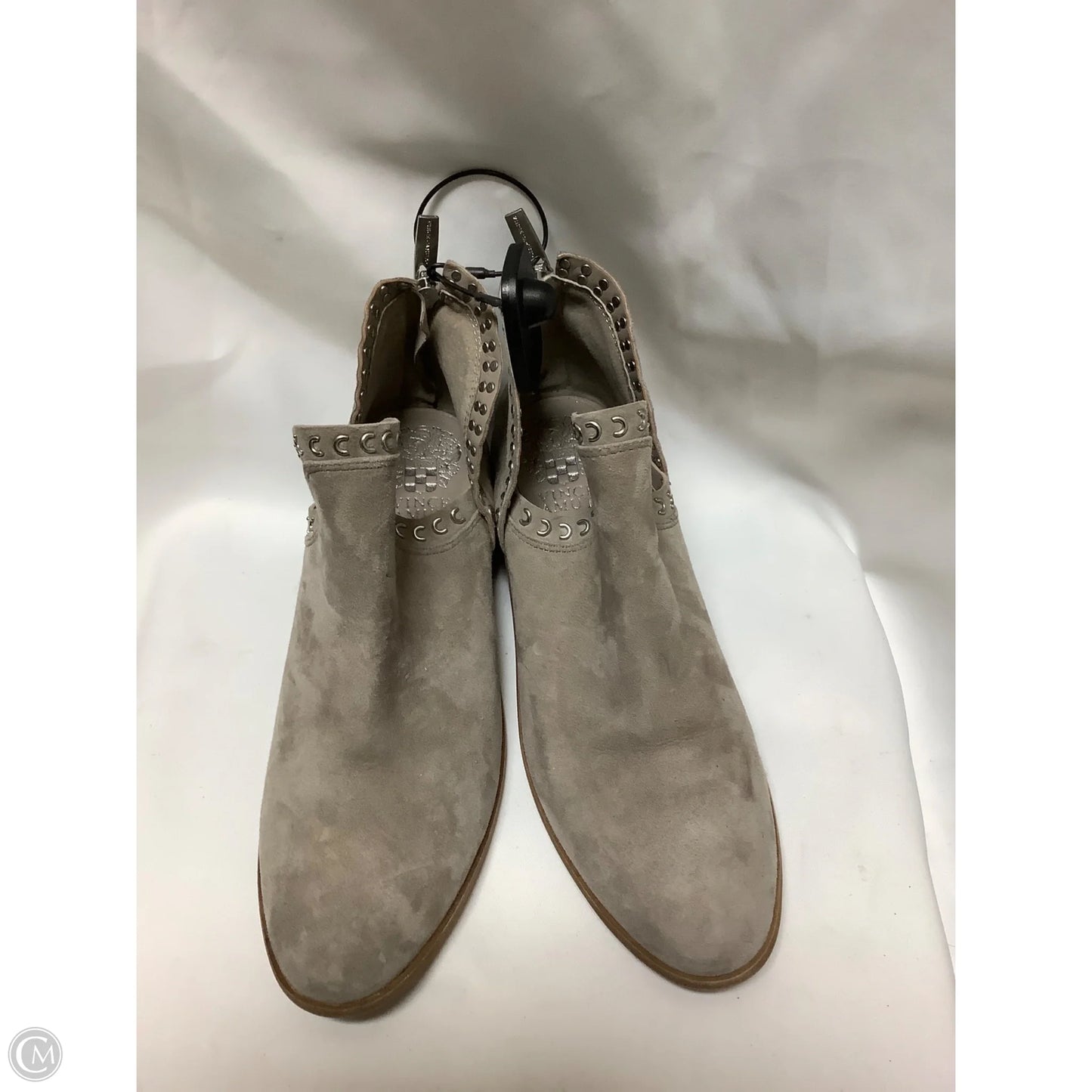 Boots Ankle Heels By Vince Camuto In Grey, Size: 6