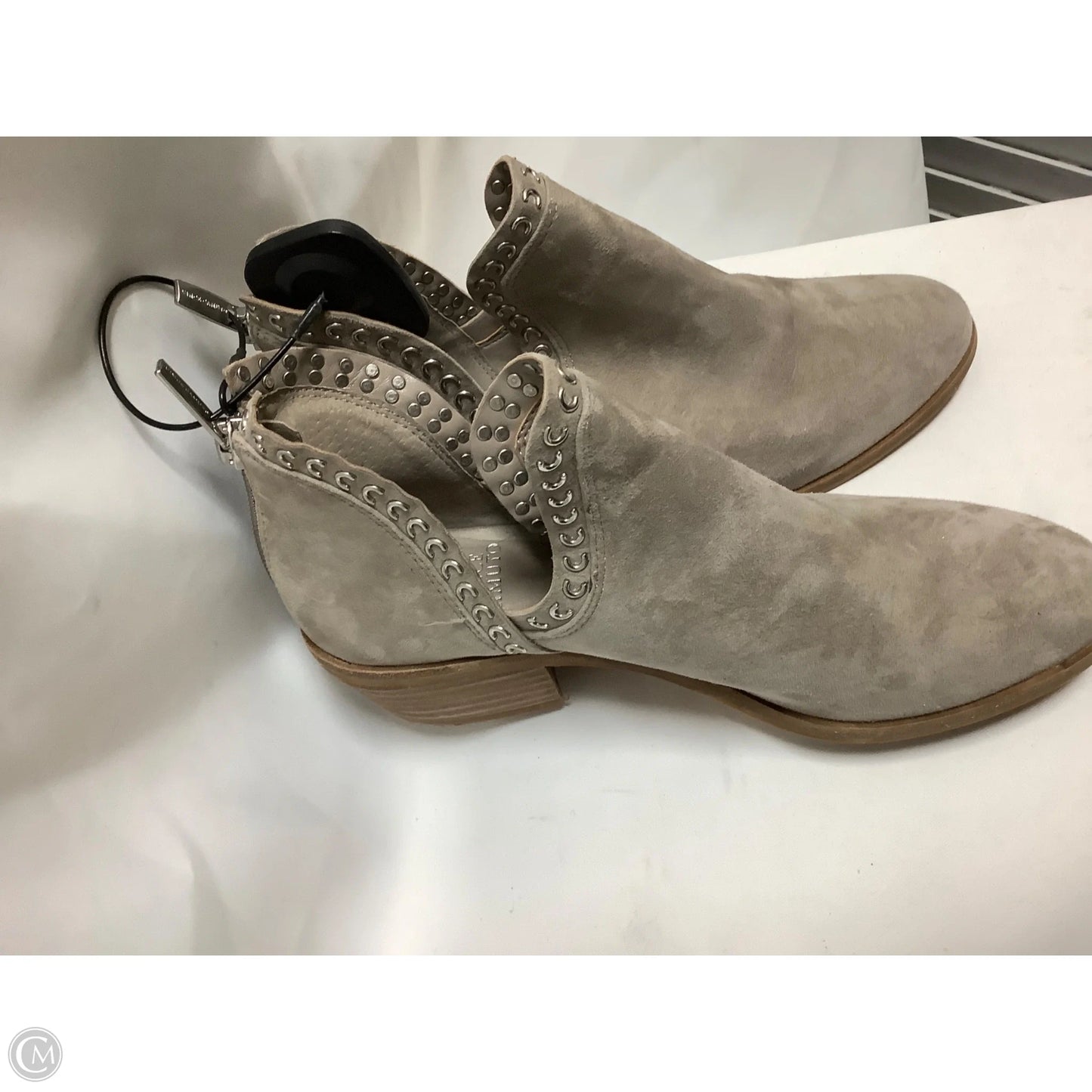 Boots Ankle Heels By Vince Camuto In Grey, Size: 6
