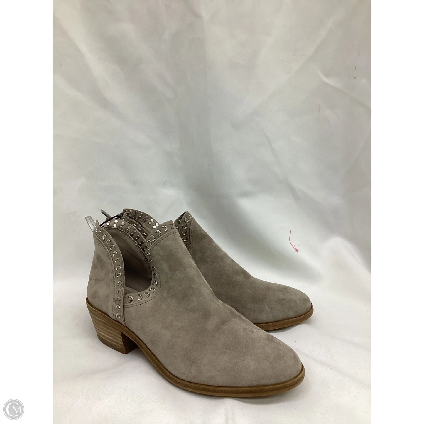Boots Ankle Heels By Vince Camuto In Grey, Size: 6
