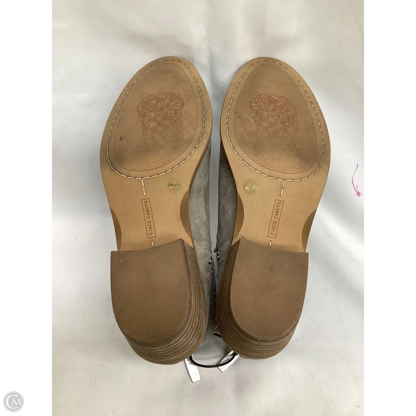 Boots Ankle Heels By Vince Camuto In Grey, Size: 6