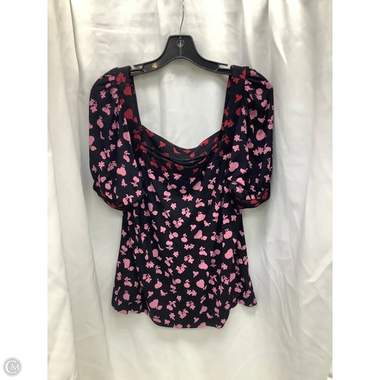 Top Short Sleeve By Boden In Multi-colored, Size: 16