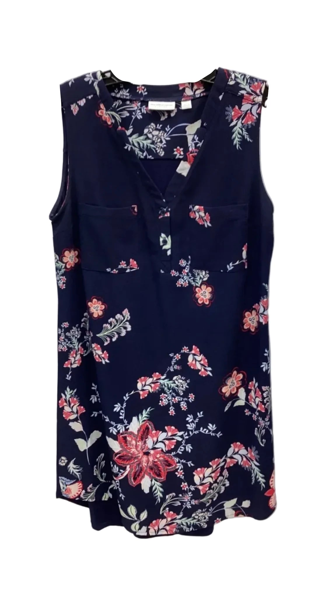 Dress Casual Midi By New York And Co In Floral Print, Size: M