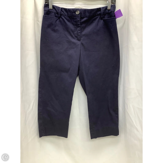 Capris By Talbots In White, Size: 4
