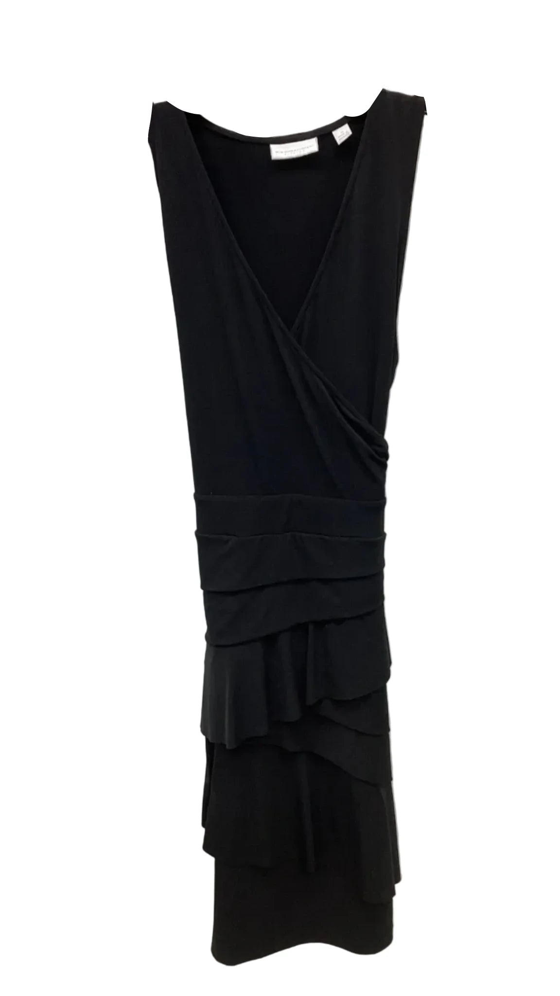 Dress Casual Midi By New York And Co In Black, Size: M