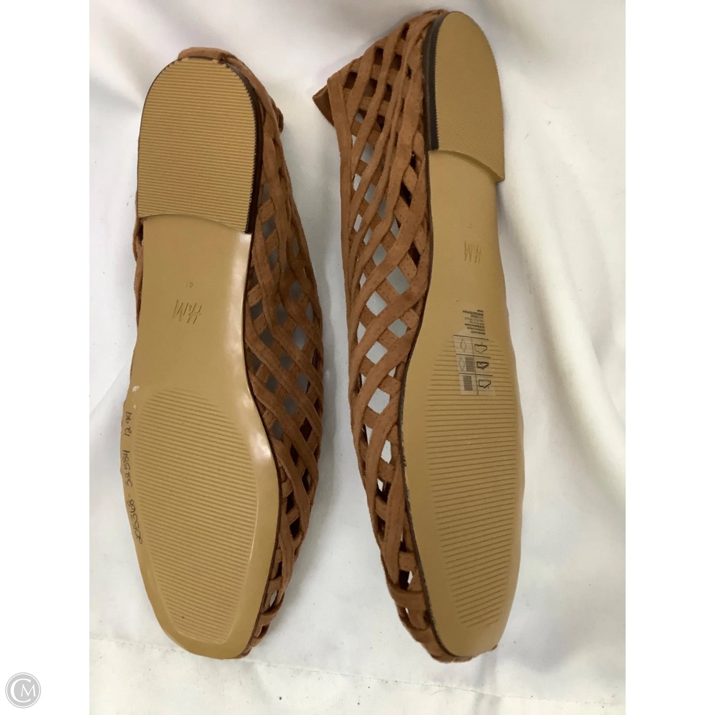 Shoes Flats By H&m In Brown, Size: 10