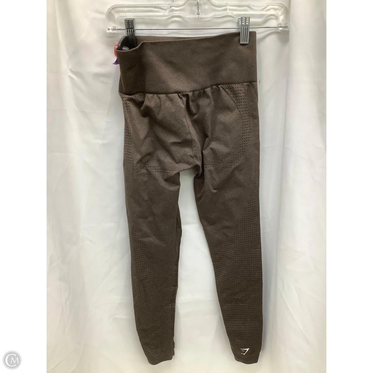 Pants Leggings By Gym Shark In Brown, Size: S