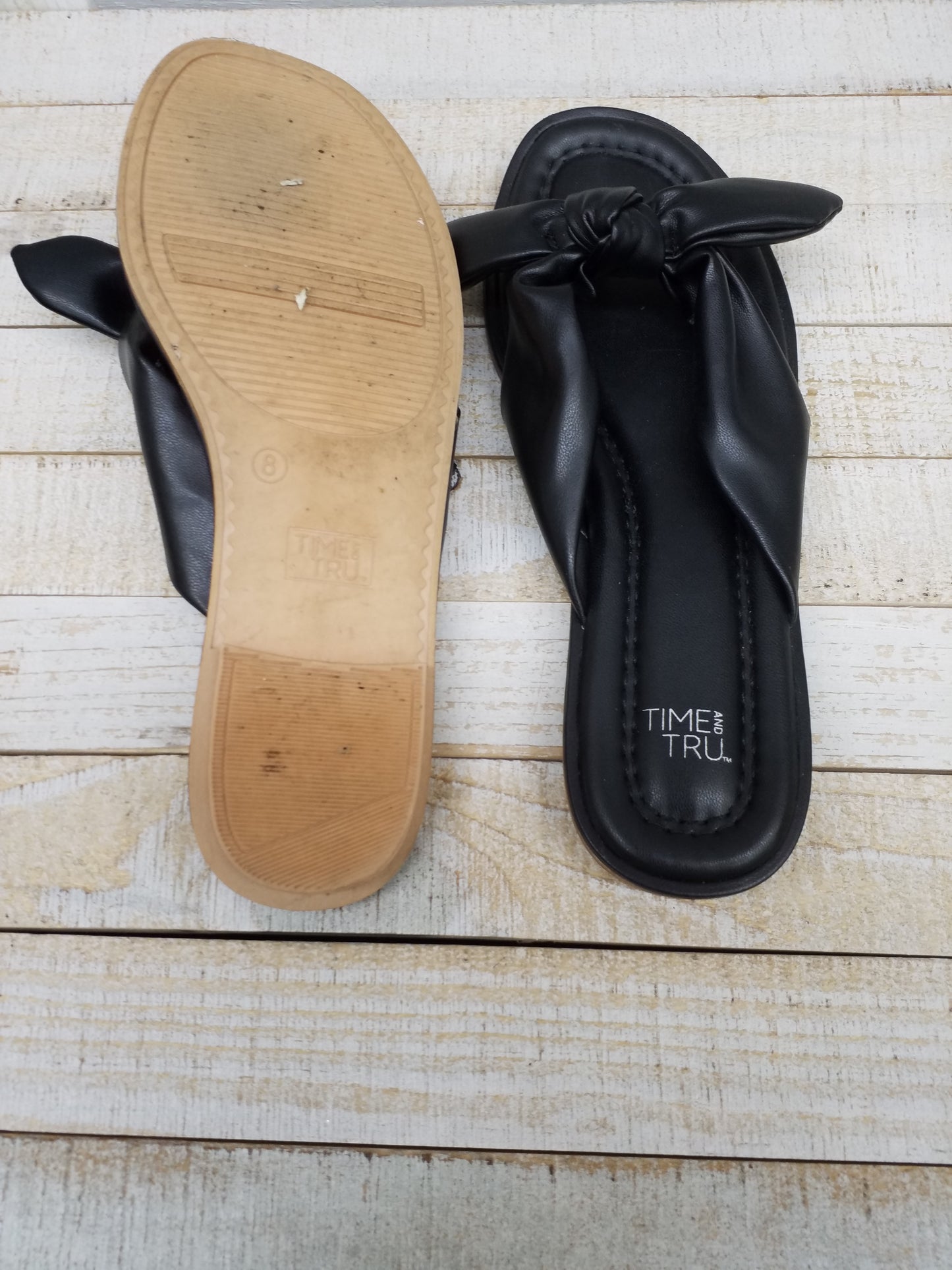 Sandals Flats By Time And Tru  Size: 8