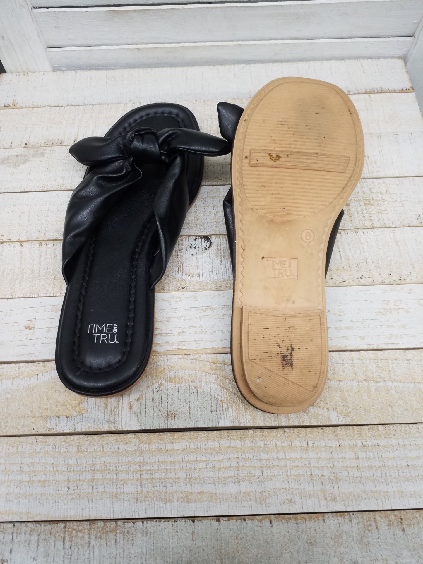 Sandals Flats By Time And Tru  Size: 8