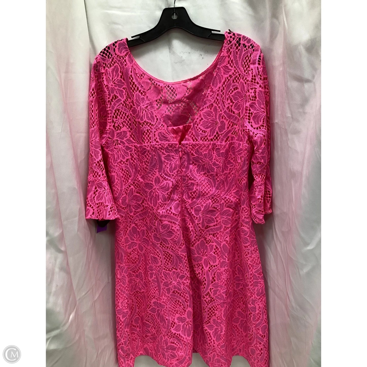 Dress Designer By Lilly Pulitzer In Pink, Size: 14