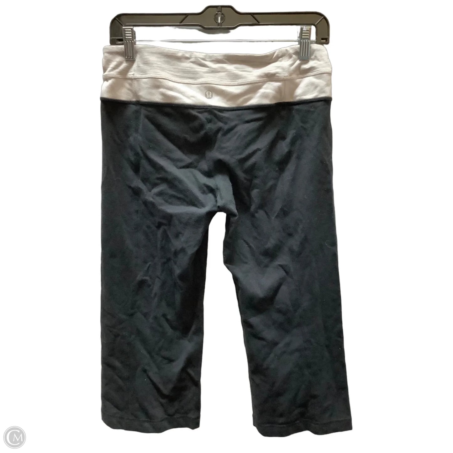 Capris By Lululemon In Black, Size: 8