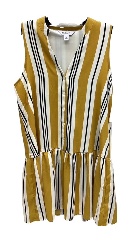 Dress Casual Midi By Nine West In Multi-colored, Size: S