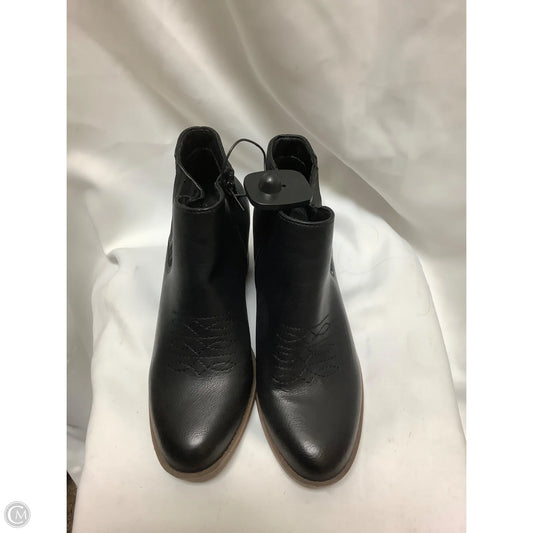 Boots Ankle Heels By Frye And Co In Black, Size: 8