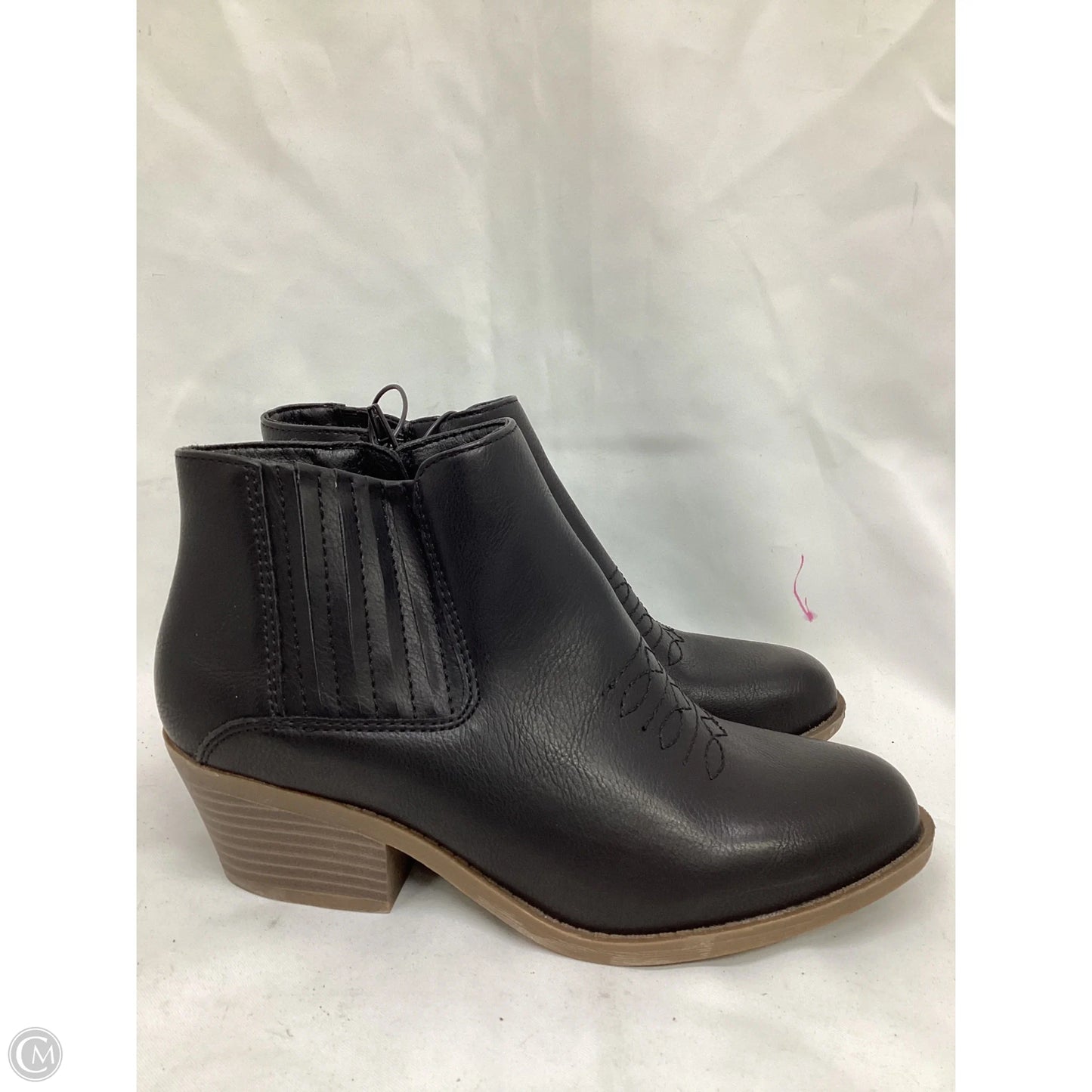 Boots Ankle Heels By Frye And Co In Black, Size: 8