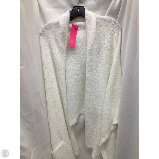 Cardigan Designer By Lilly Pulitzer In White, Size: Osfm