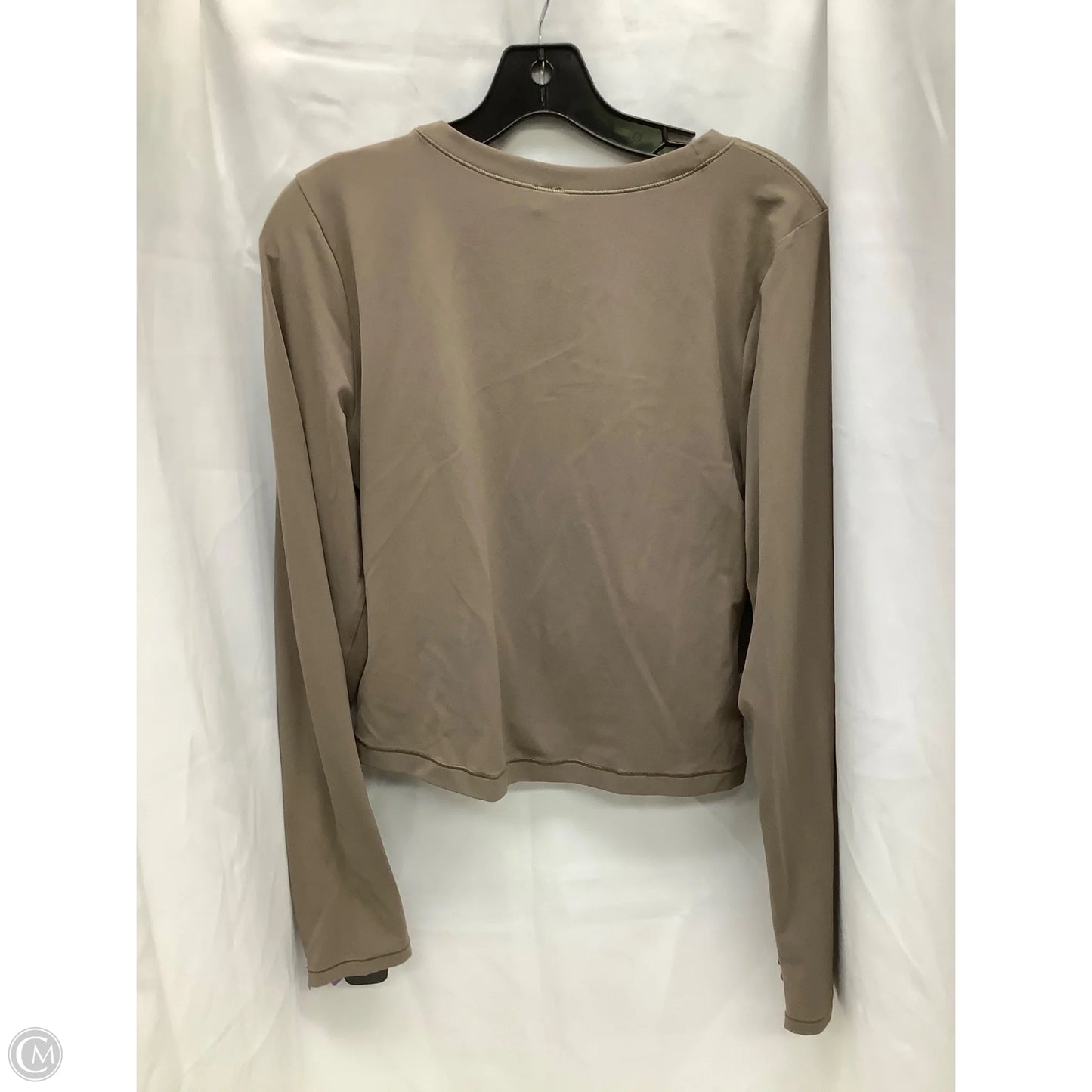 Top Long Sleeve By Athleta In Grey, Size: Xl