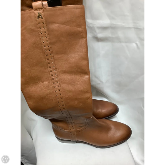 Boots Mid-calf Flats By Sam Edelman In Brown, Size: 9