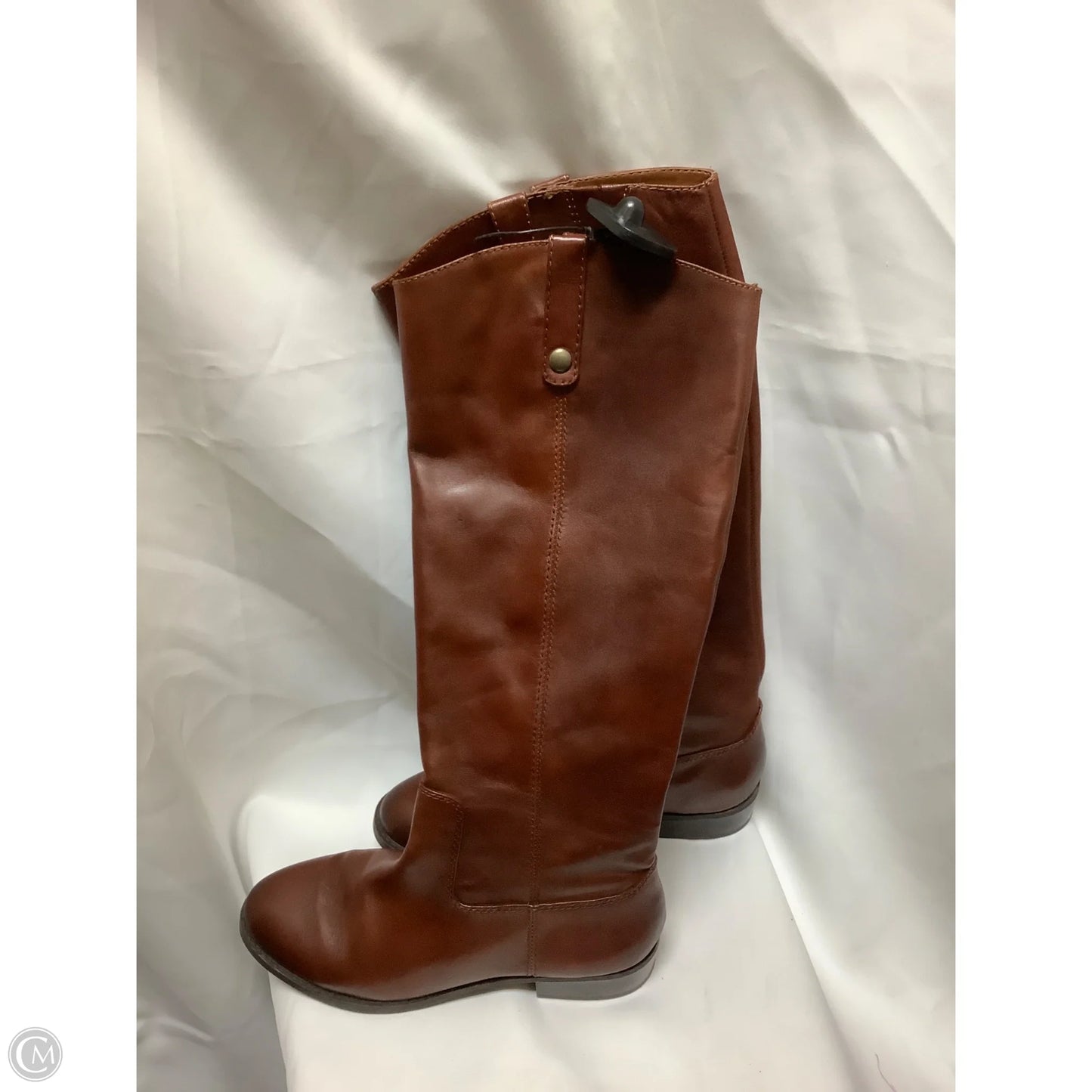 Boots Ankle Flats By Inc In Brown, Size: 8.5