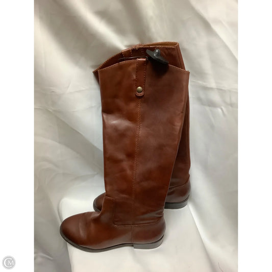 Boots Ankle Flats By Inc In Brown, Size: 8.5