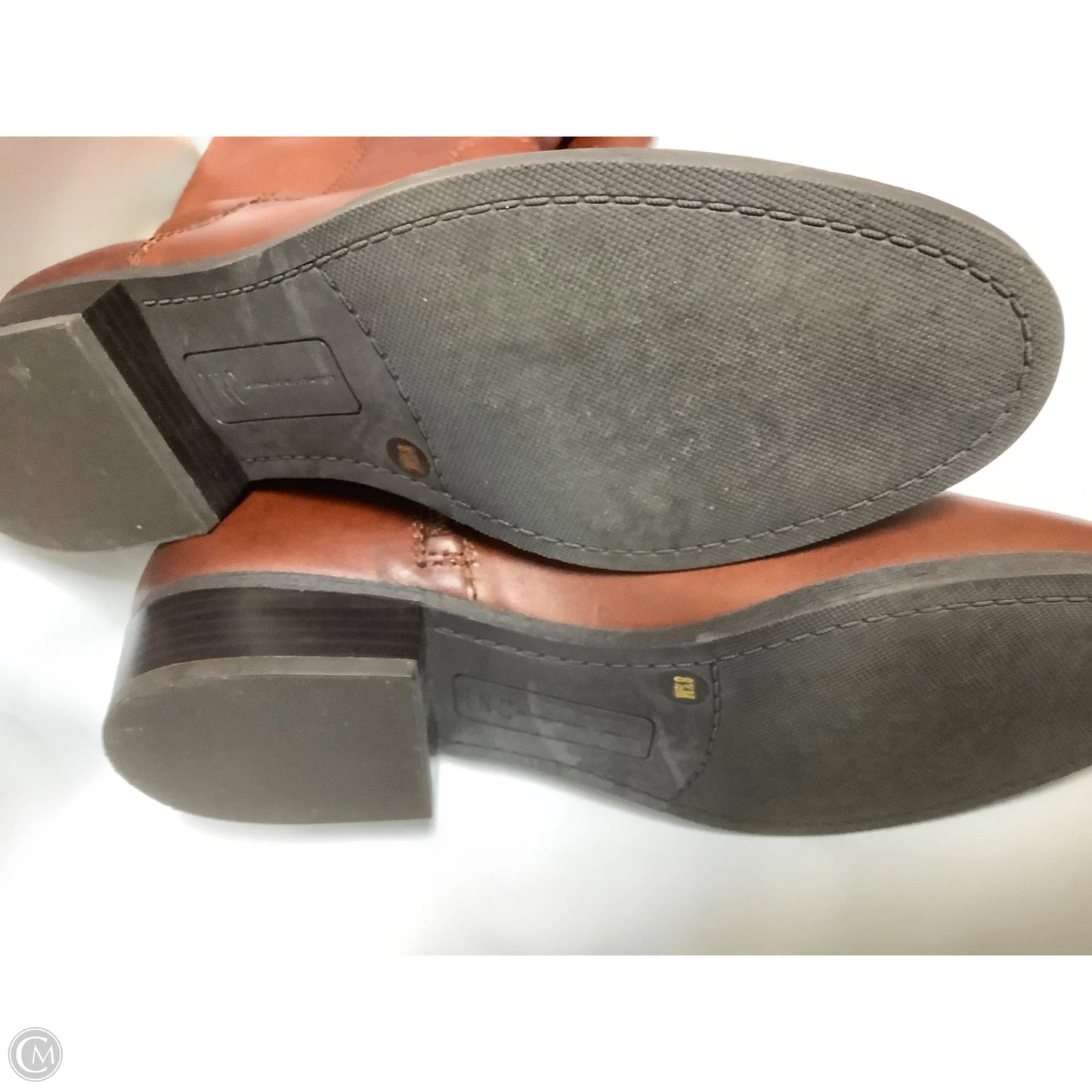 Boots Ankle Flats By Inc In Brown, Size: 8.5