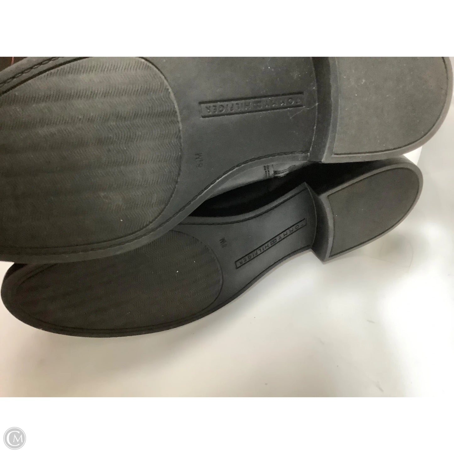 Boots Ankle Flats By Tommy Hilfiger In Black, Size: 8.5