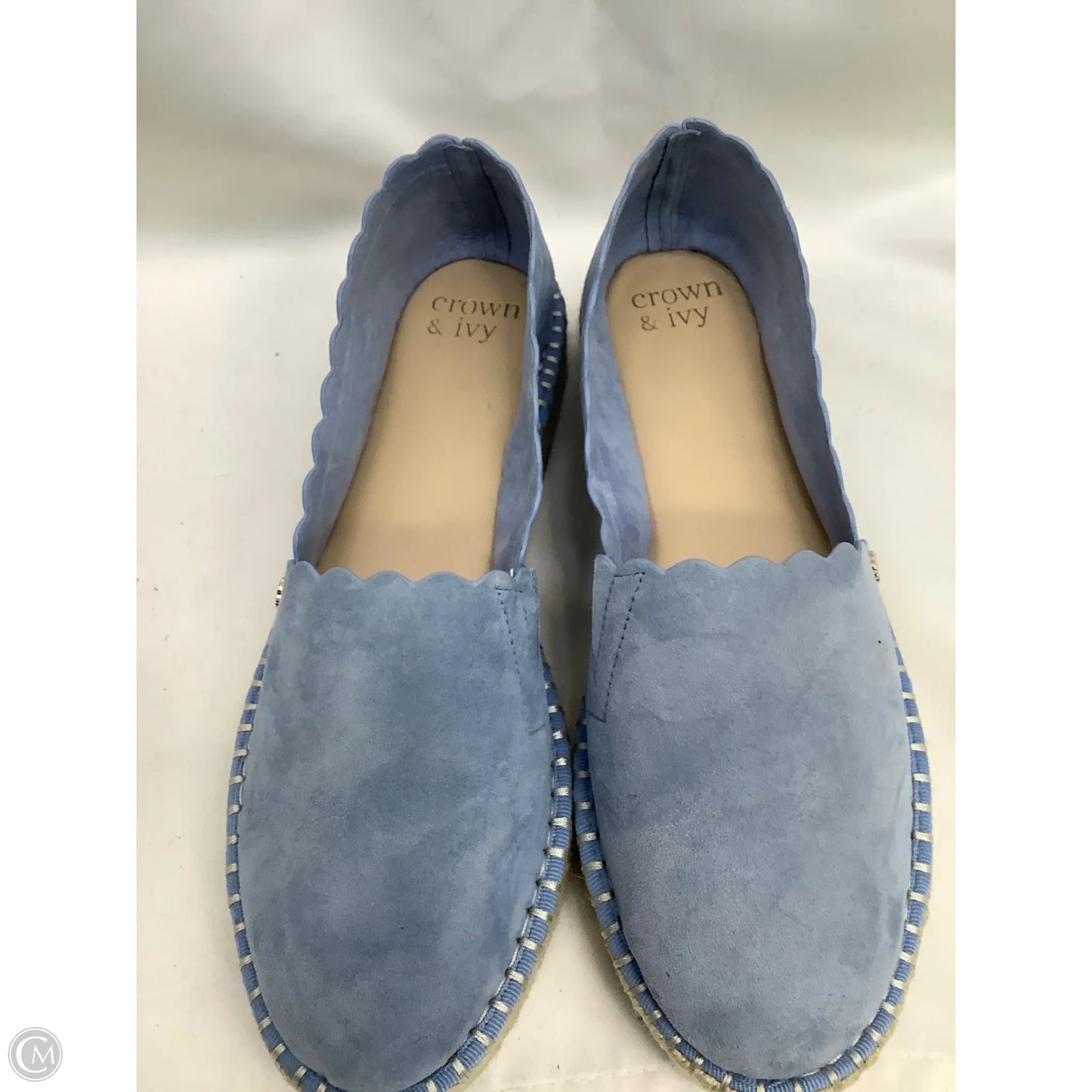 Shoes Flats By Crown And Ivy In Blue, Size: 9