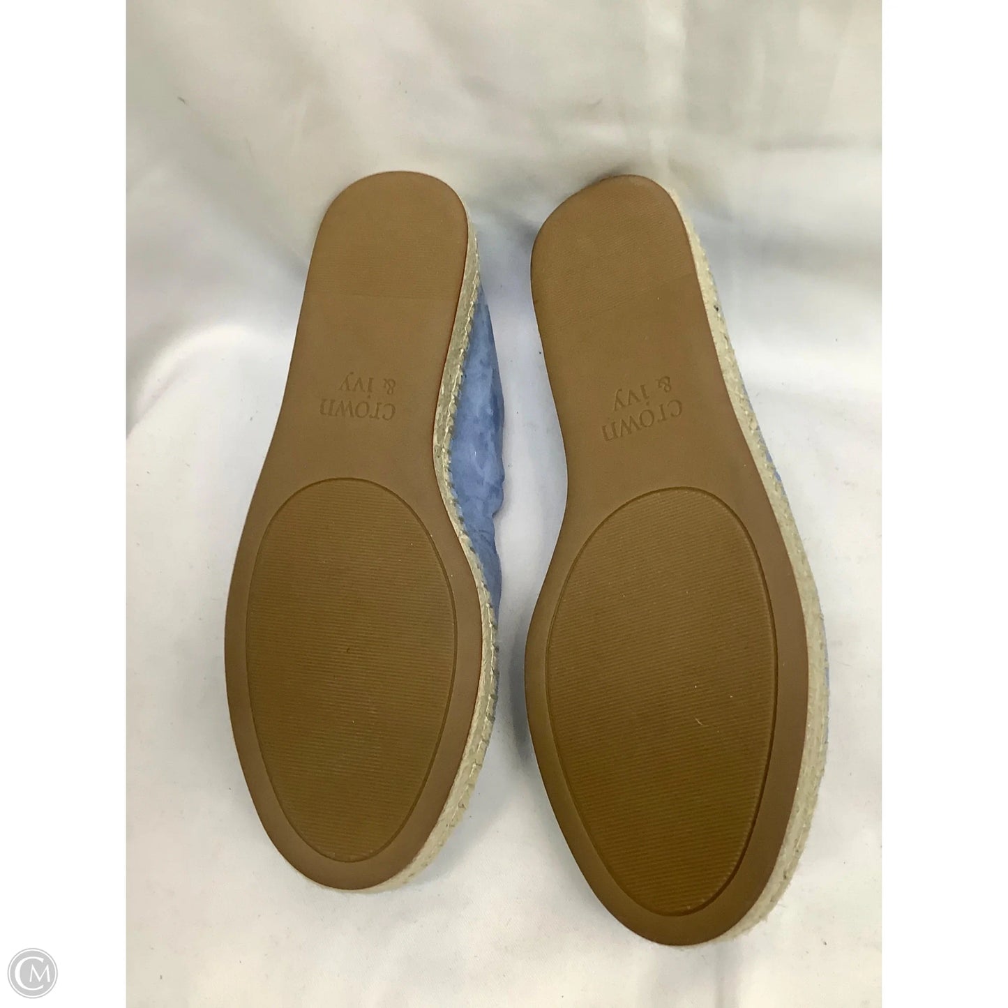 Shoes Flats By Crown And Ivy In Blue, Size: 9