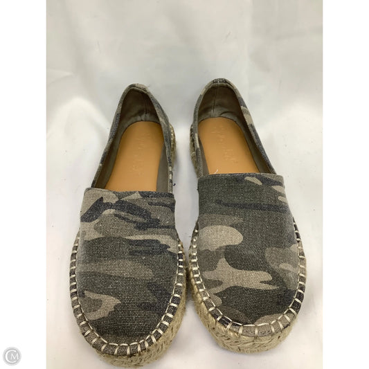 Shoes Flats By Splendid In Camouflage Print, Size: 8.5