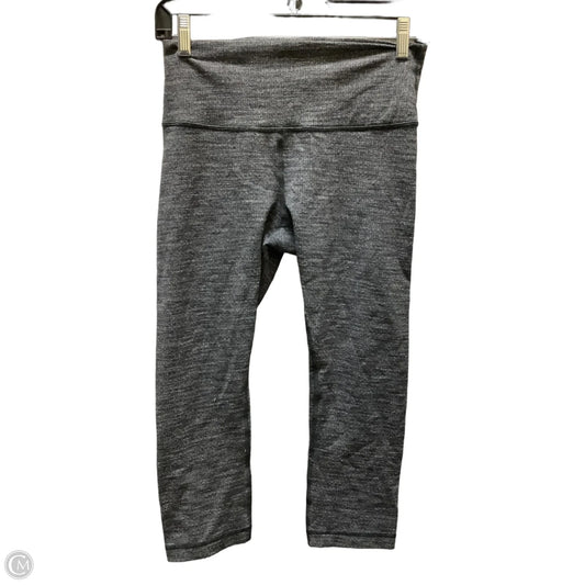 Athletic Leggings By Lululemon In Grey, Size: M