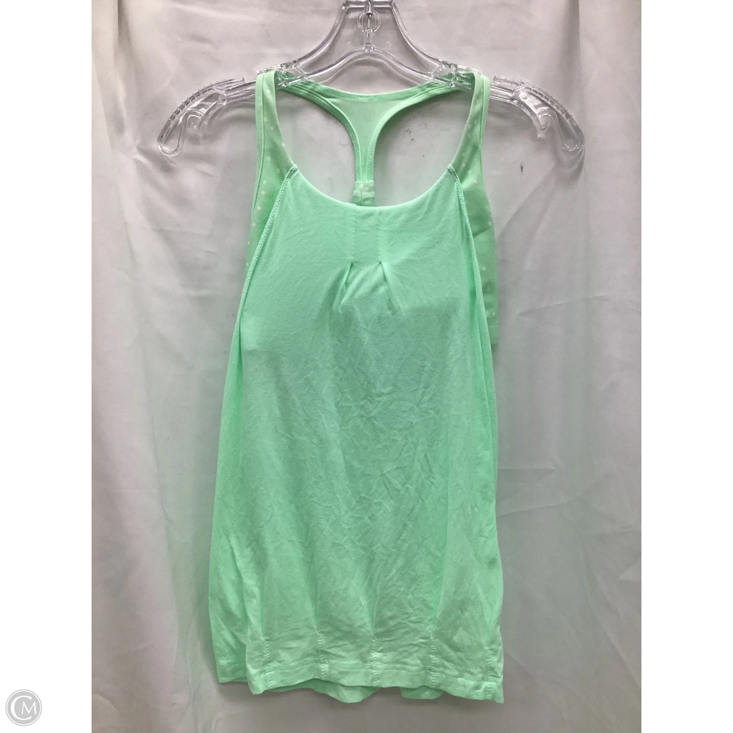Athletic Tank Top By Lululemon In Green, Size: M