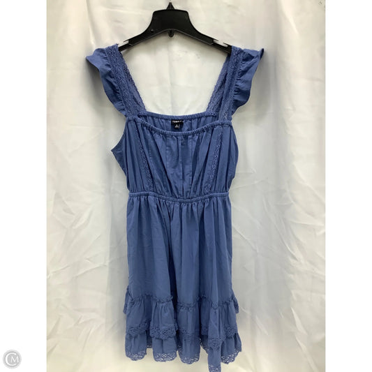 Dress Casual Midi By Torrid In Blue, Size: M