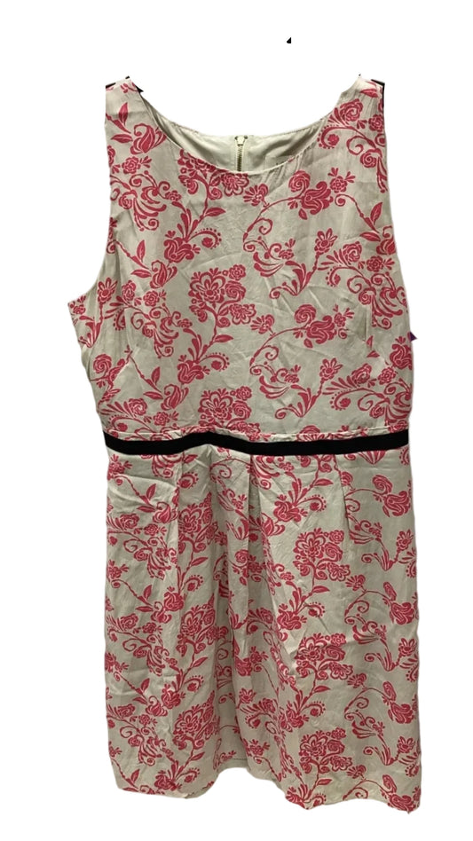 Dress Casual Midi By Loft In Multi-colored, Size: 10