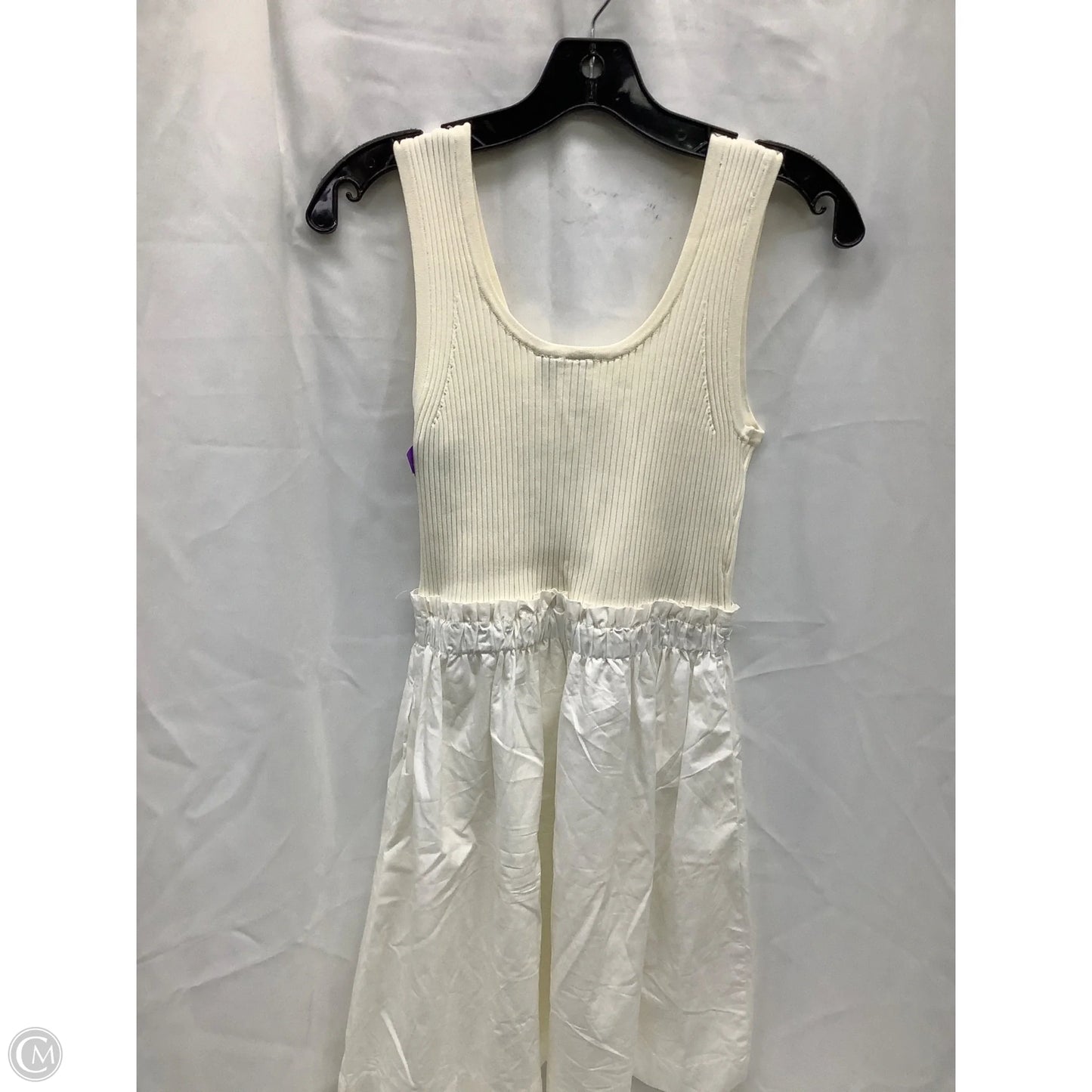 Dress Casual Midi By Joie In Ivory, Size: M