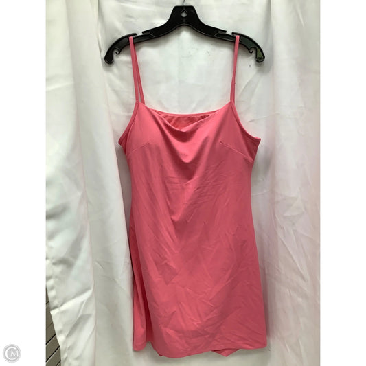Athletic Dress By Lululemon In Pink, Size: 14