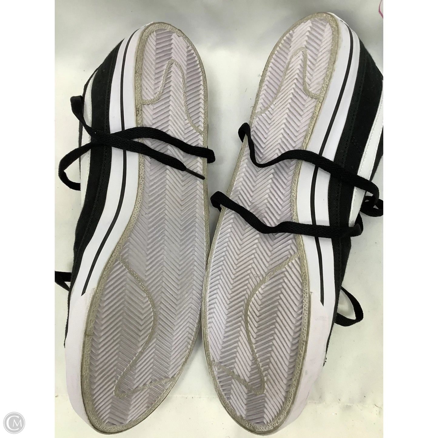 Shoes Flats By Nike In Black, Size: 12