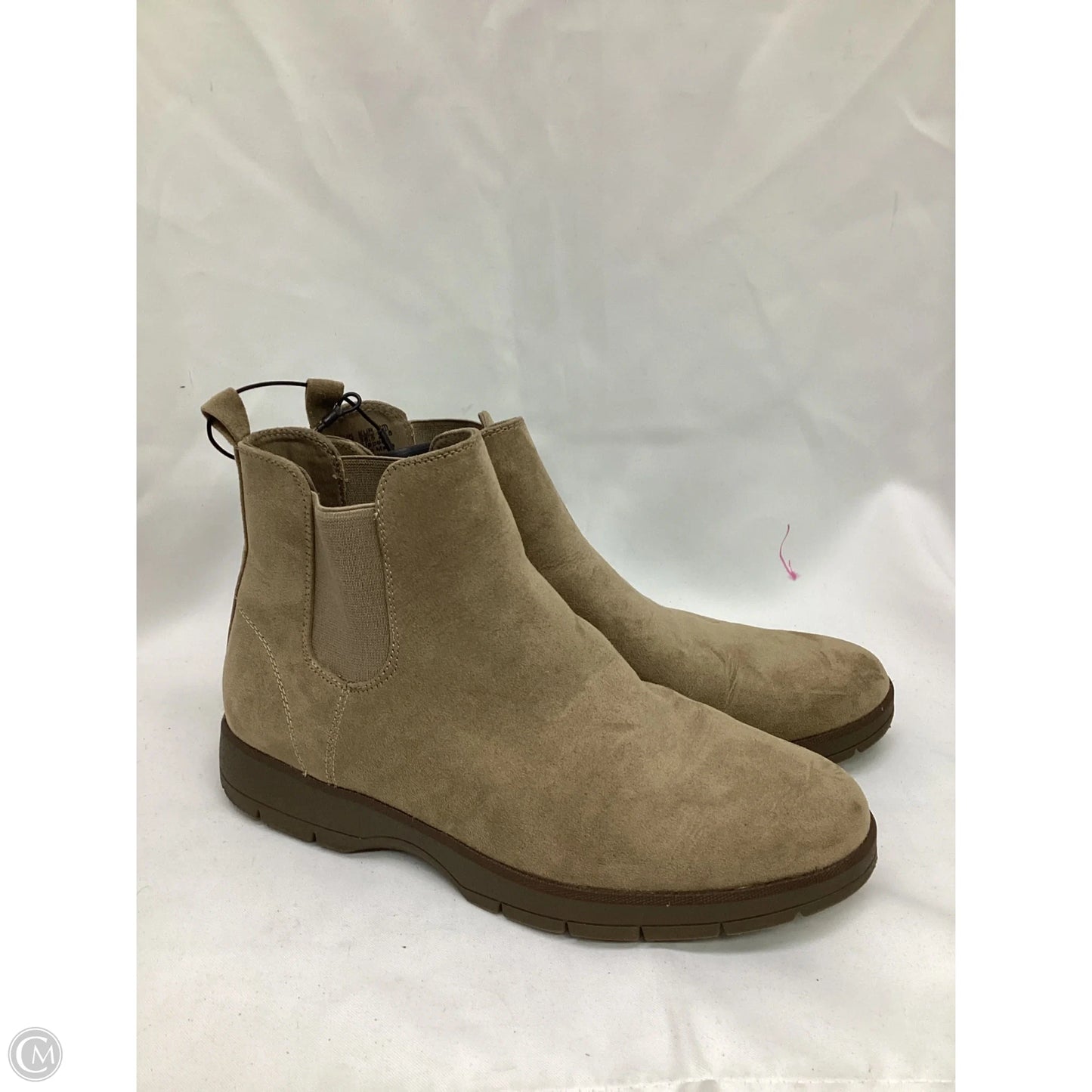 Boots Ankle Flats By Dr Scholls In Beige, Size: 8