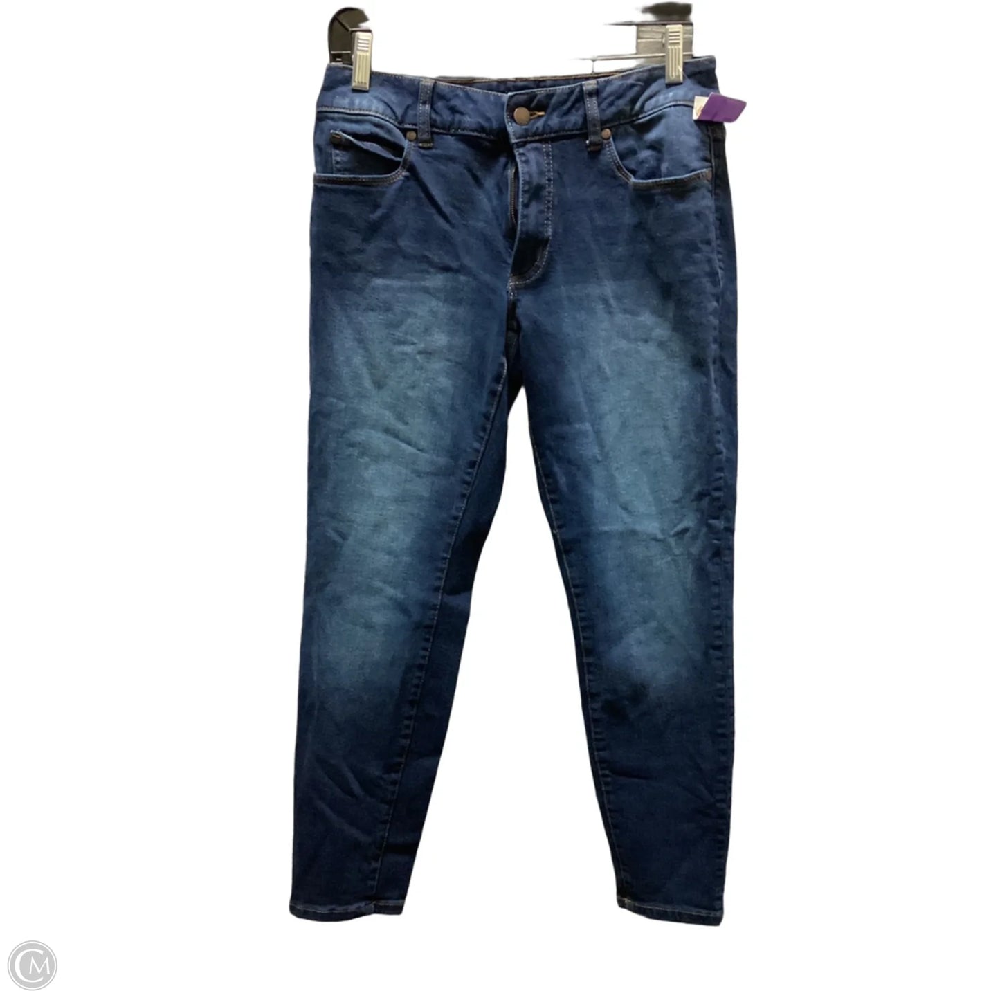 Jeans Skinny By Tahari In Blue Denim, Size: 6