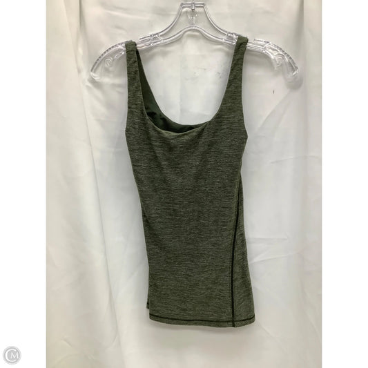 Athletic Tank Top By Lululemon In Green, Size: 4