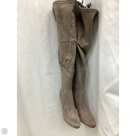 Boots Mid-calf Heels By Unisa In Grey, Size: 10