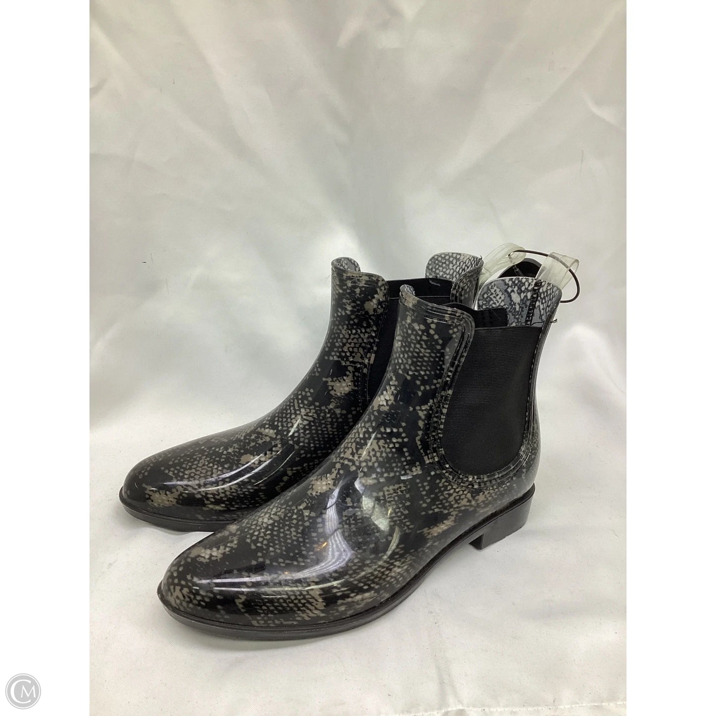 Boots Rain By Inc In Snakeskin Print, Size: 10