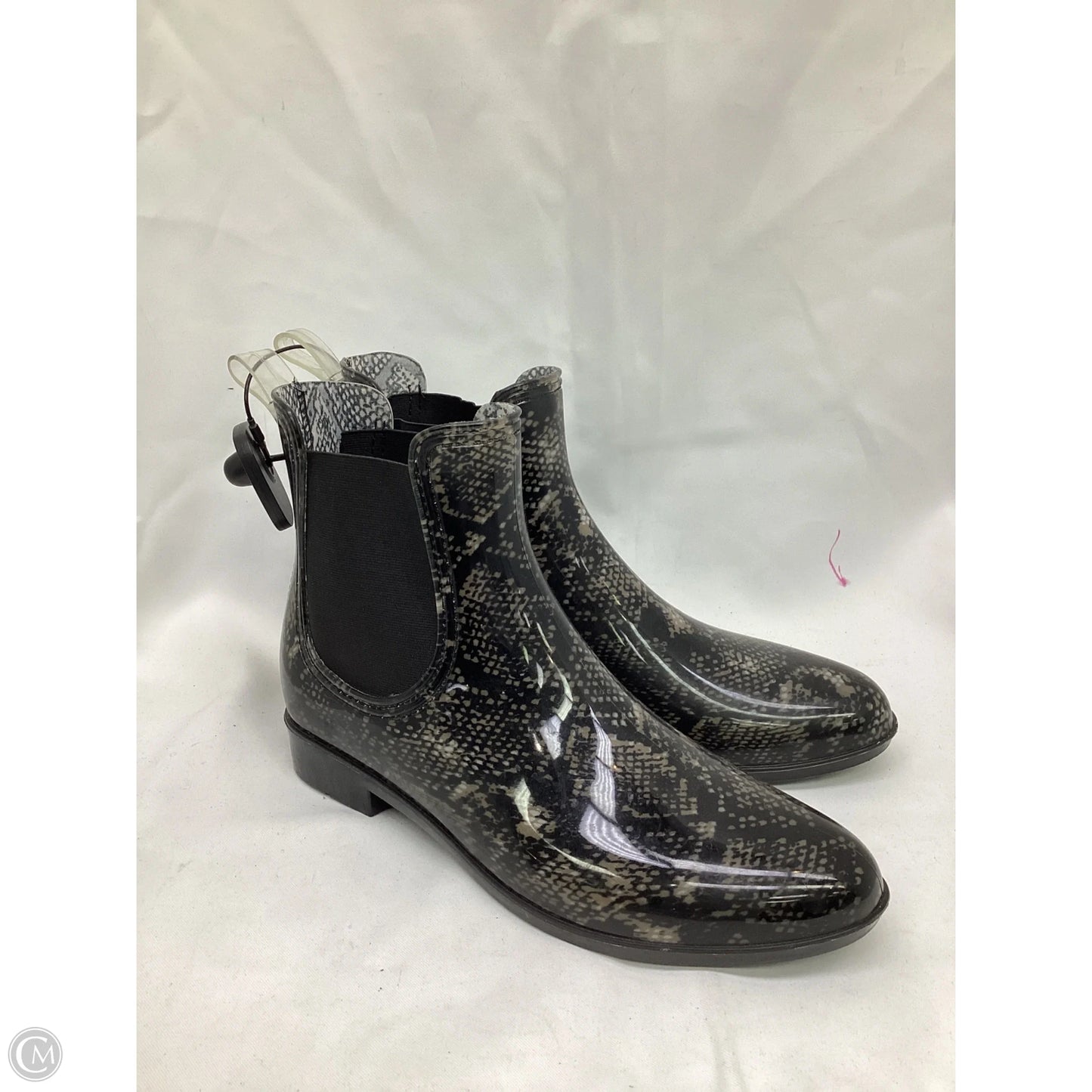 Boots Rain By Inc In Snakeskin Print, Size: 10