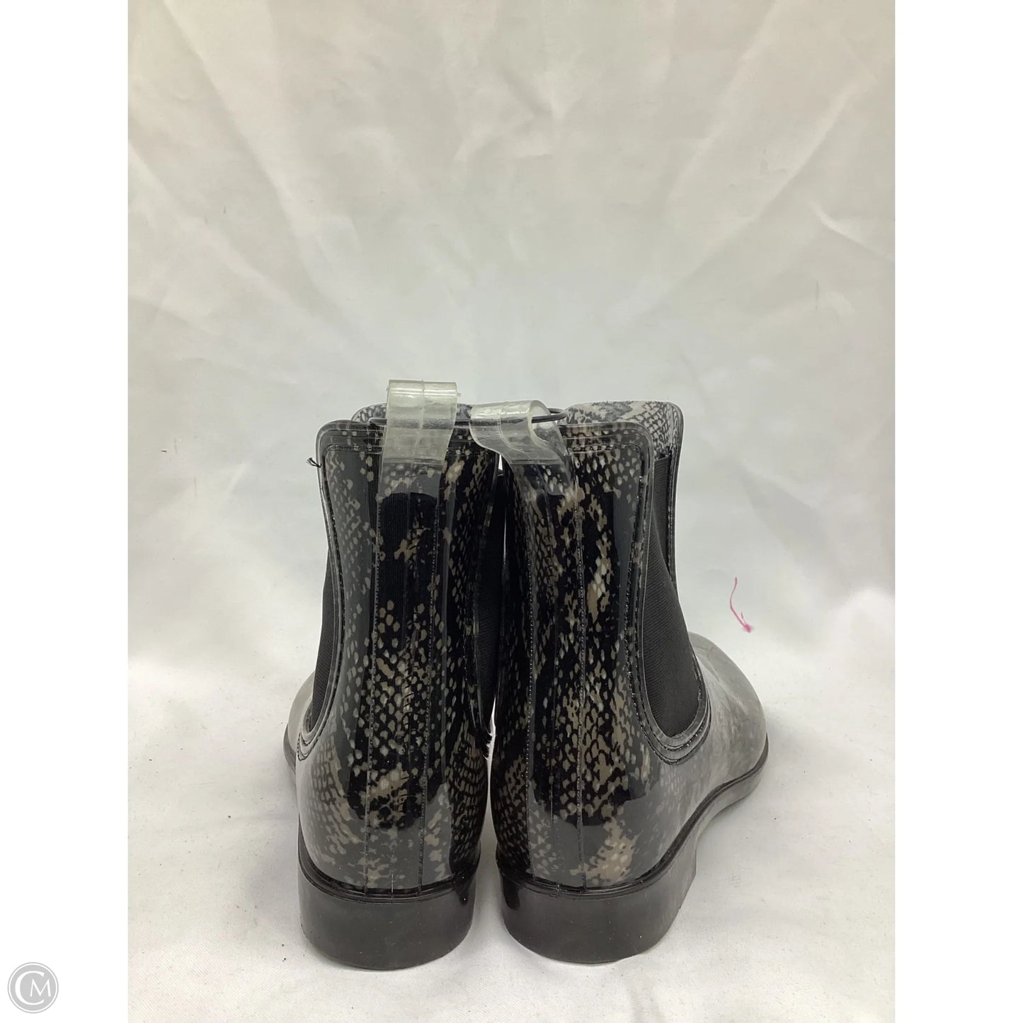 Boots Rain By Inc In Snakeskin Print, Size: 10