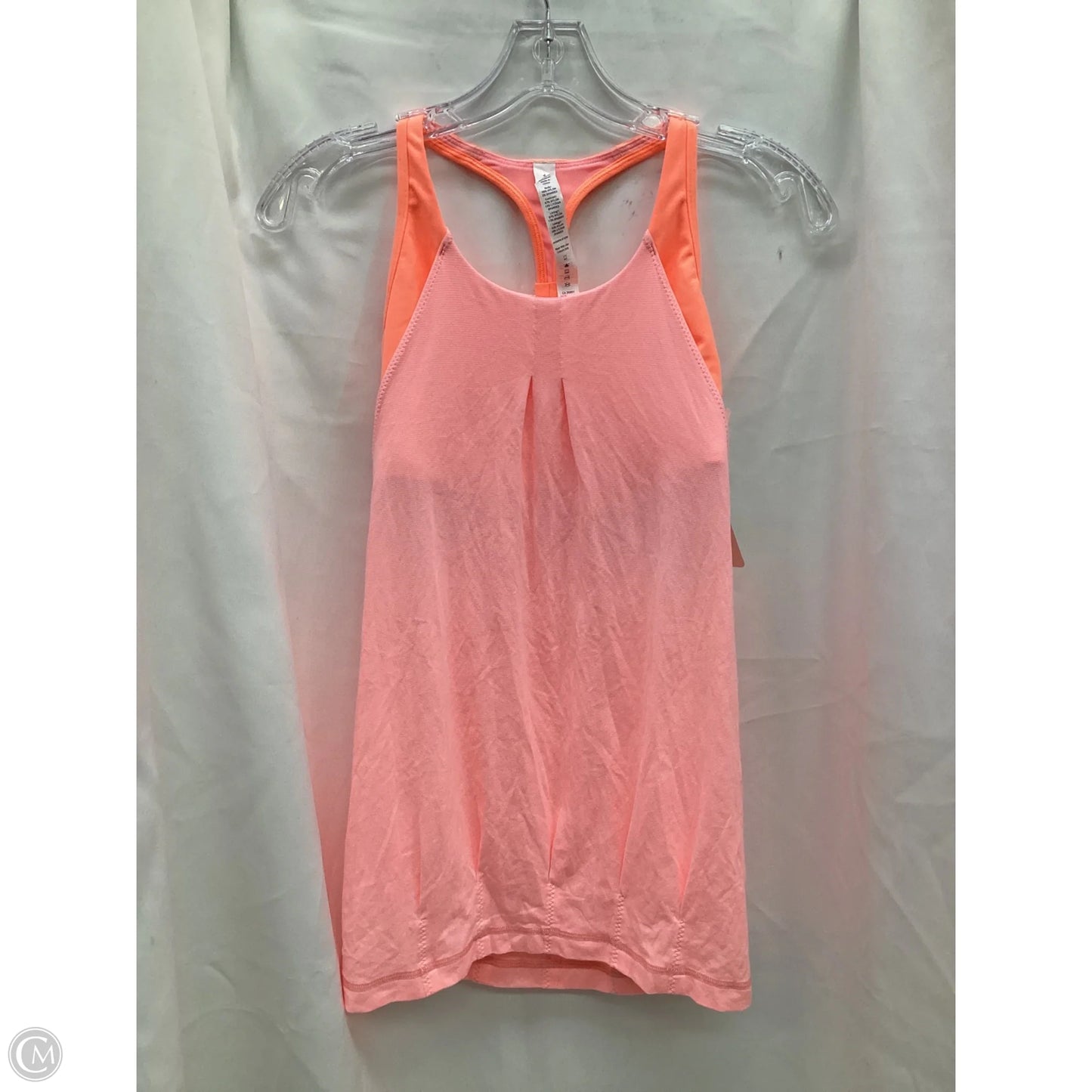 Athletic Tank Top By Lululemon In Orange, Size: 4
