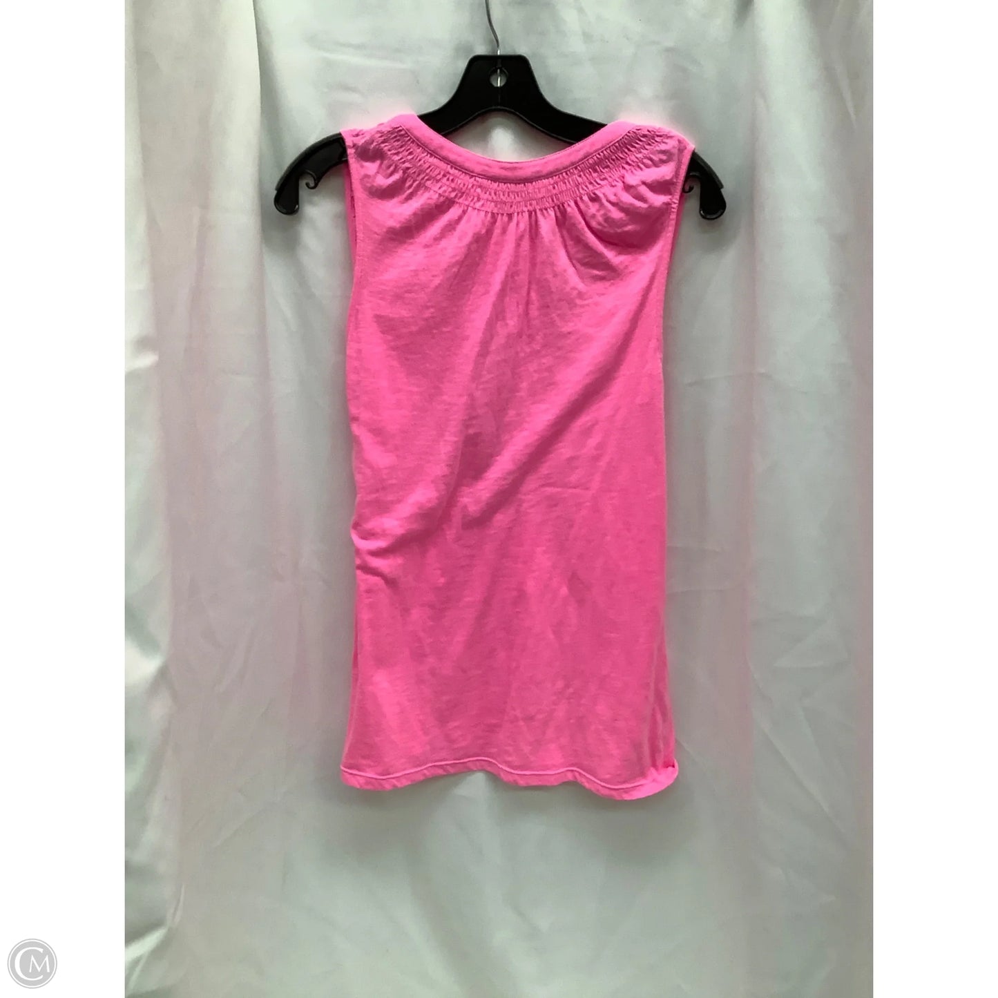 Top Sleeveless Designer By Lilly Pulitzer In Pink, Size: L