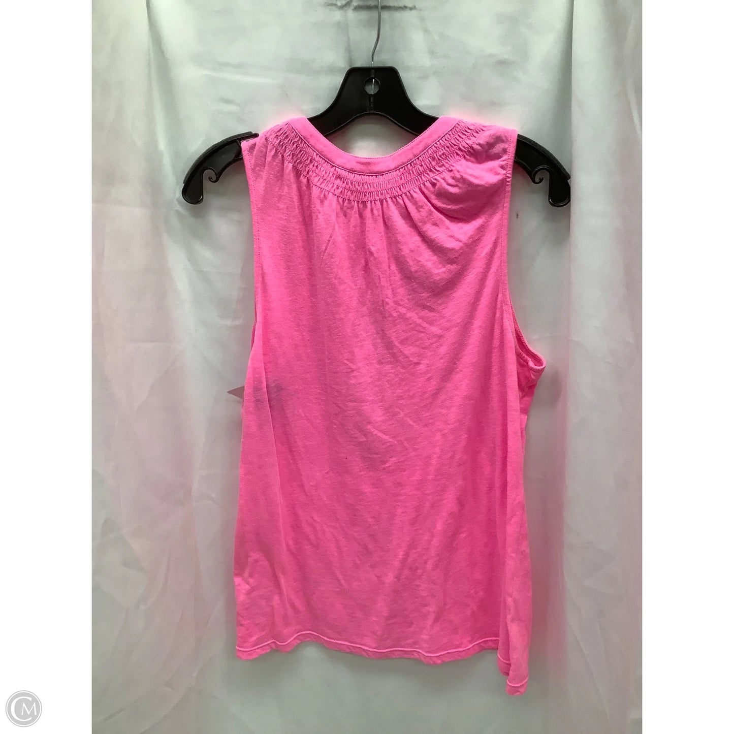 Top Sleeveless Designer By Lilly Pulitzer In Pink, Size: L