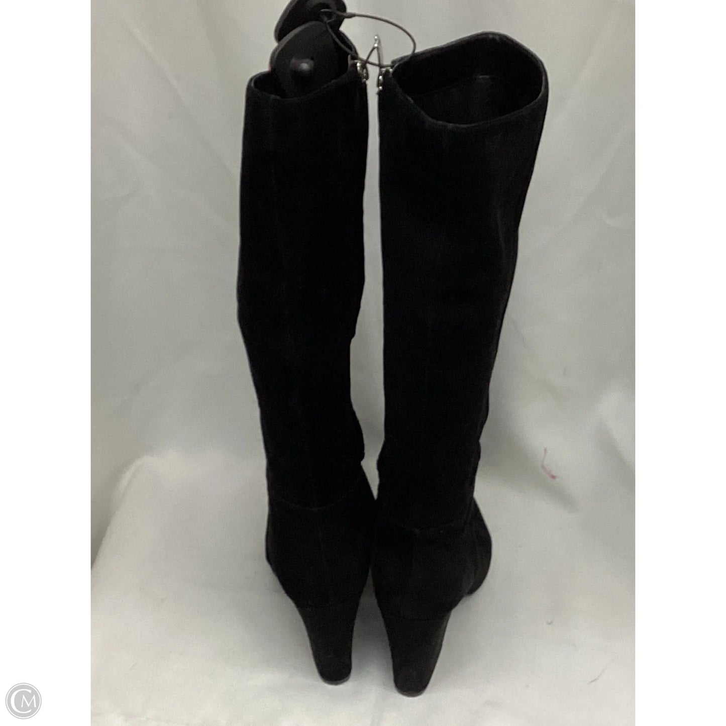Boots Mid-calf Heels By Nine West In Black, Size: 10
