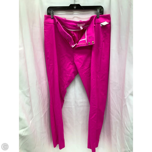 Pants Designer By Lilly Pulitzer In Pink, Size: 16