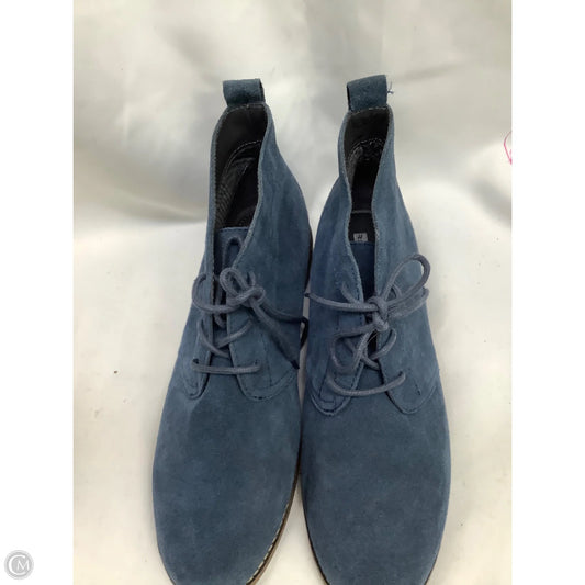 Boots Ankle Flats By White Mountain In Blue, Size: 10