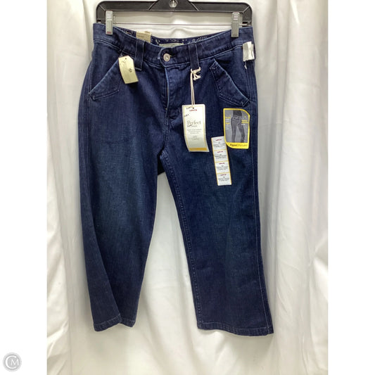 Capris By Levis In Blue Denim, Size: 10