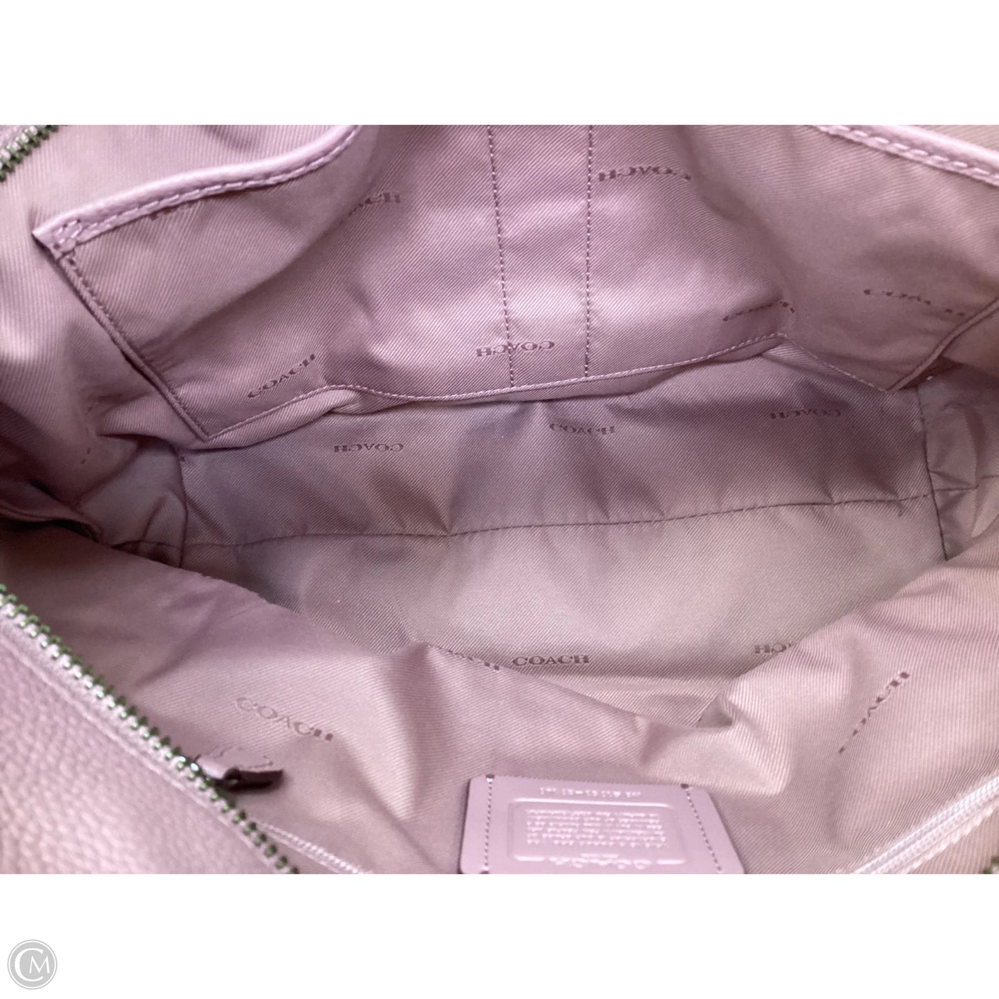 Tote Designer By Coach, Size: Medium